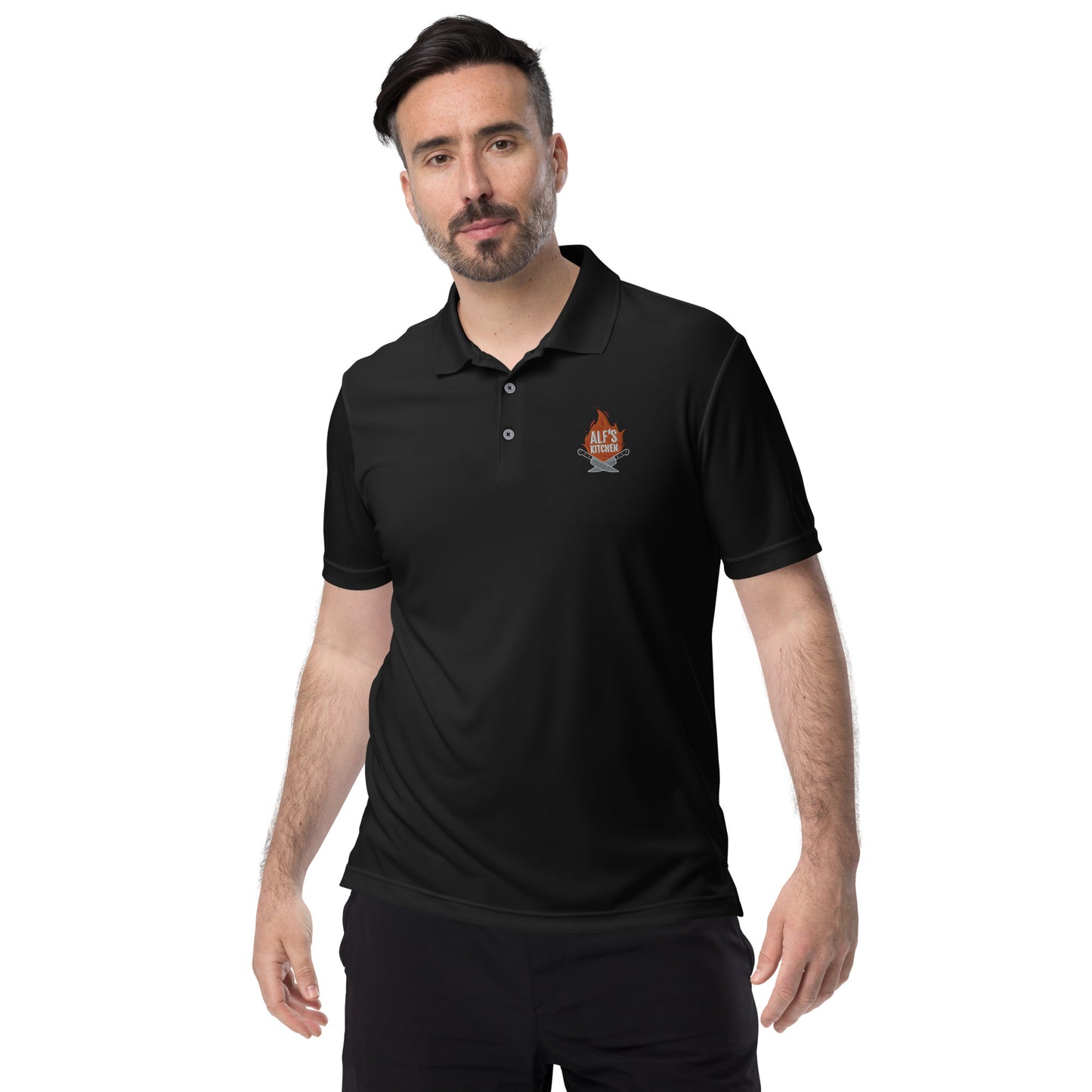 Alf's Kitchen - adidas performance polo shirt