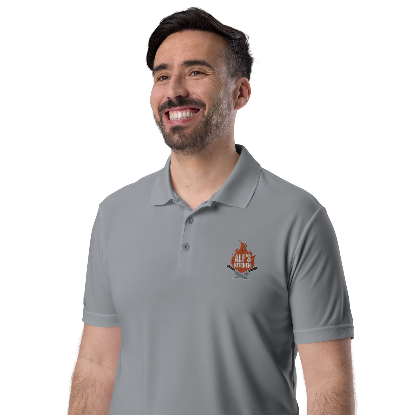 Alf's Kitchen - adidas performance polo shirt