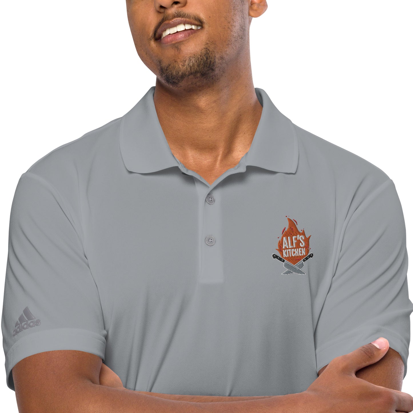 Alf's Kitchen - adidas performance polo shirt