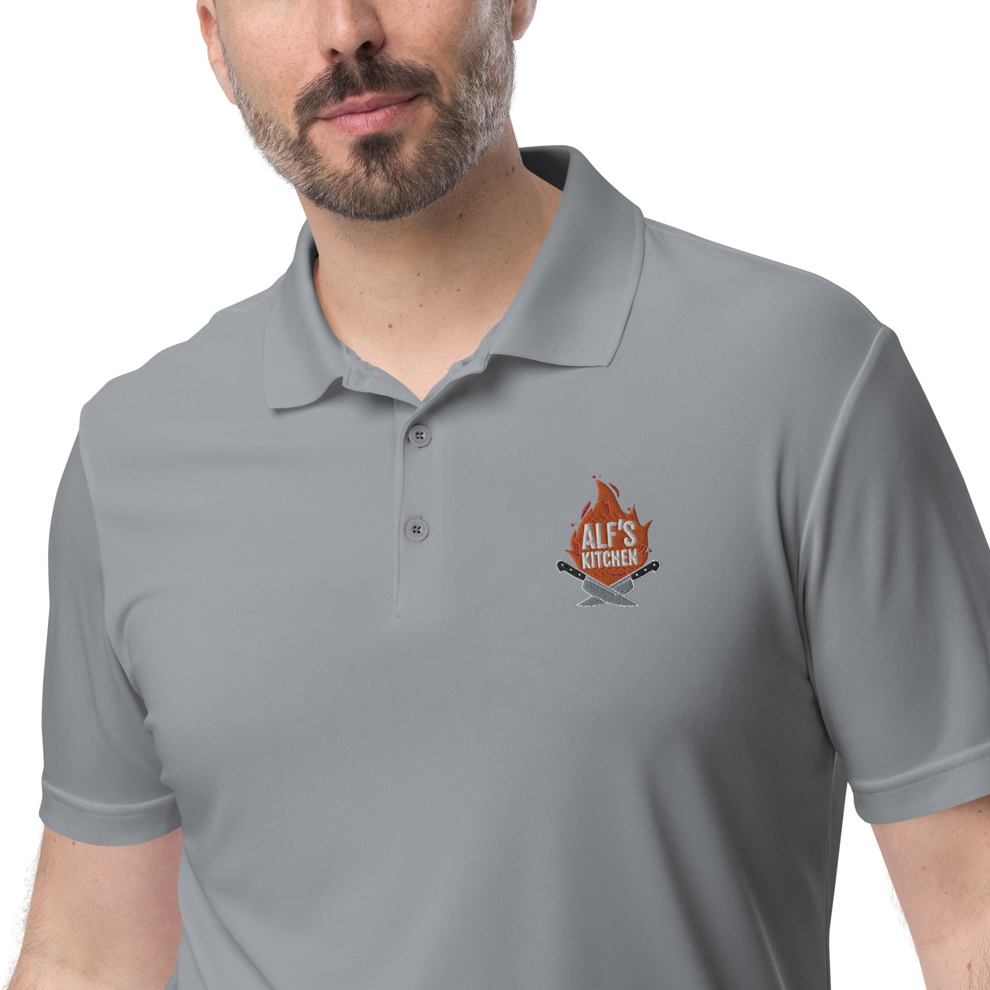 Alf's Kitchen - adidas performance polo shirt