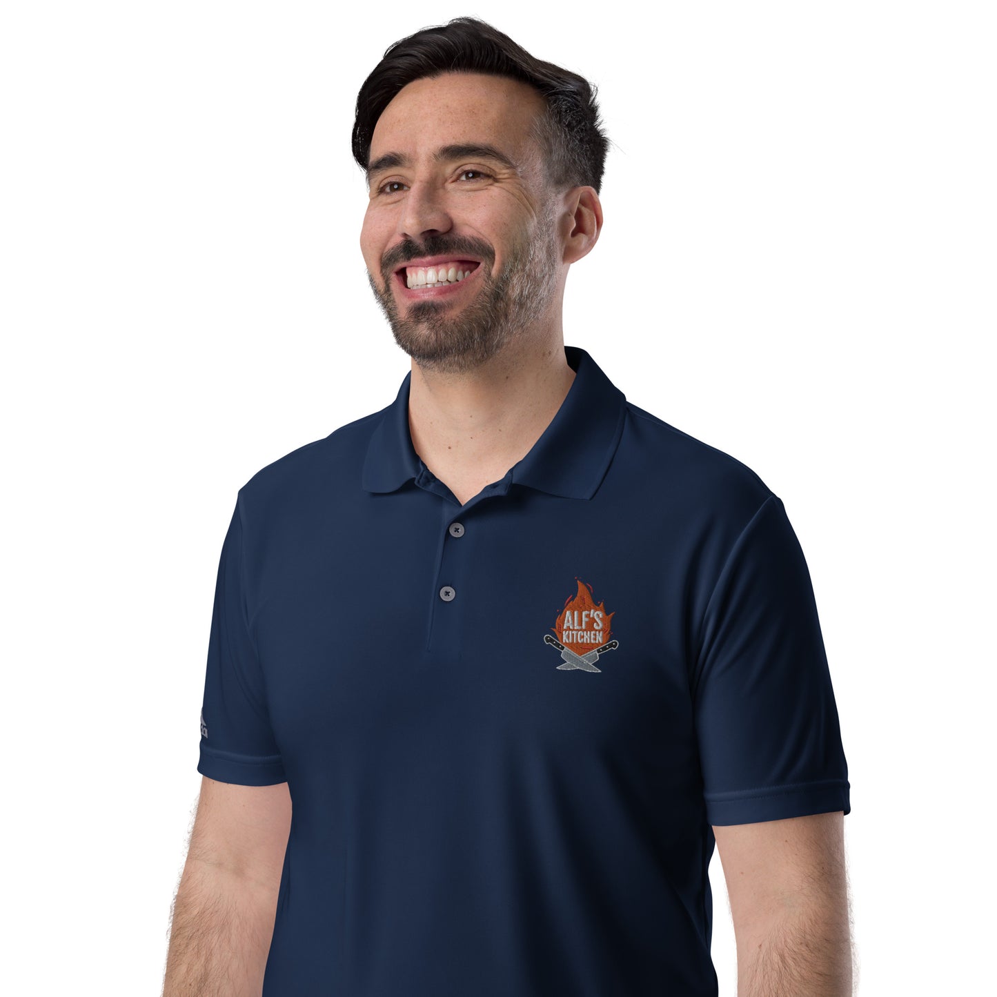 Alf's Kitchen - adidas performance polo shirt