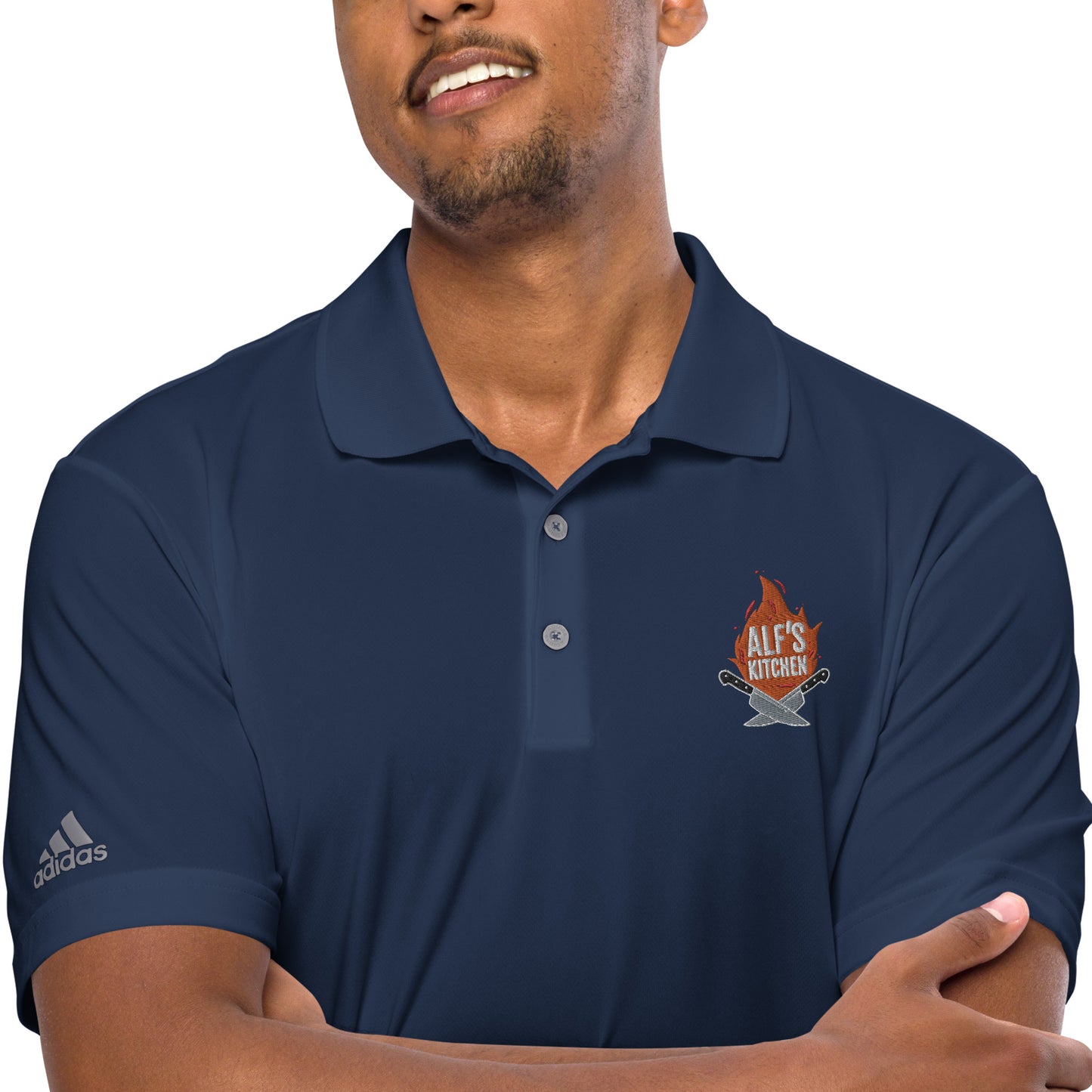 Alf's Kitchen - adidas performance polo shirt