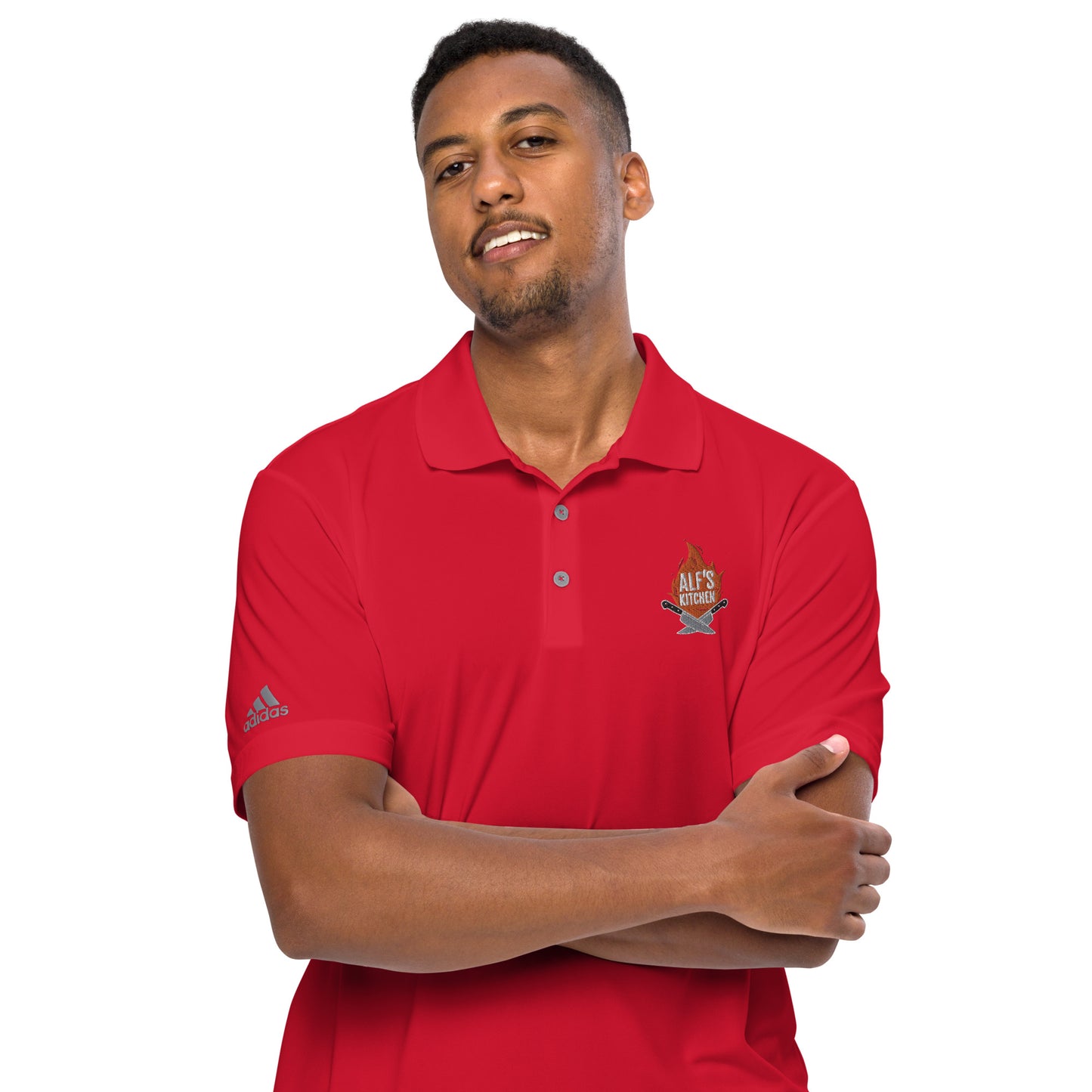 Alf's Kitchen - adidas performance polo shirt