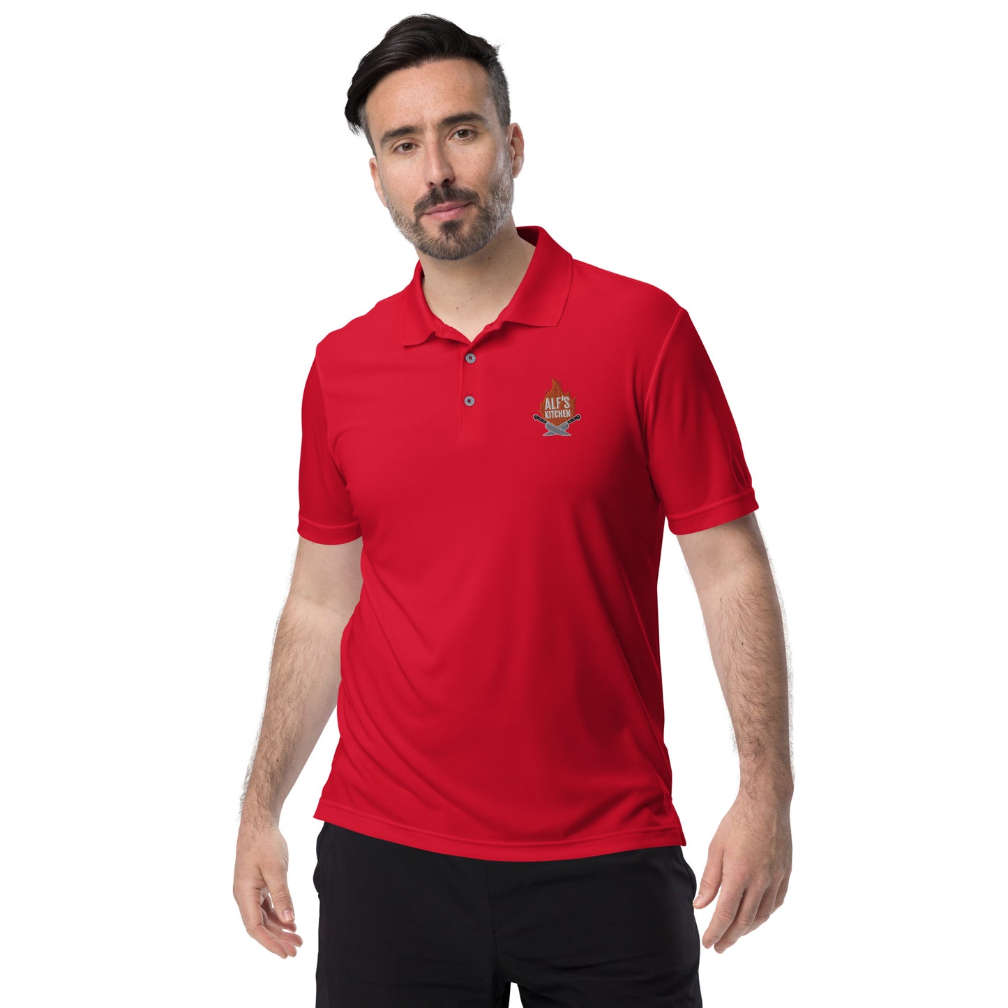 Alf's Kitchen - adidas performance polo shirt