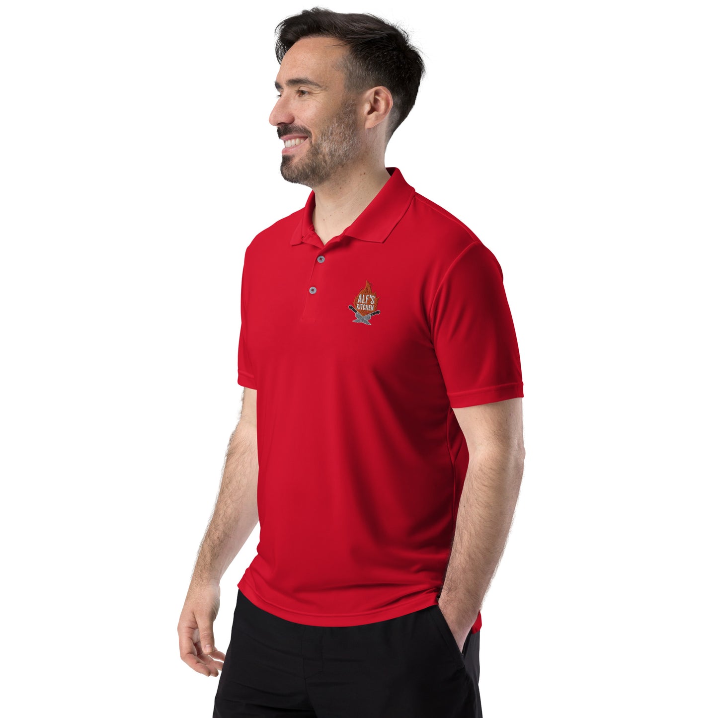 Alf's Kitchen - adidas performance polo shirt