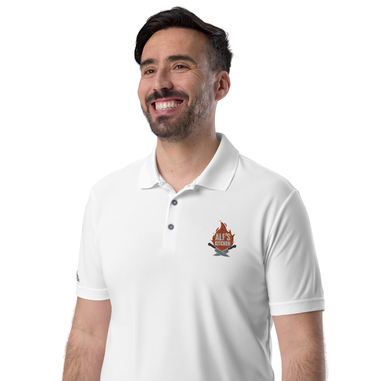 Alf's Kitchen - adidas performance polo shirt