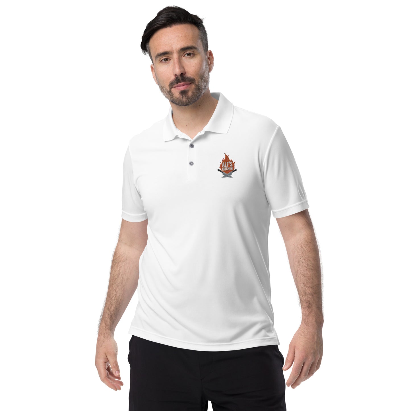 Alf's Kitchen - adidas performance polo shirt