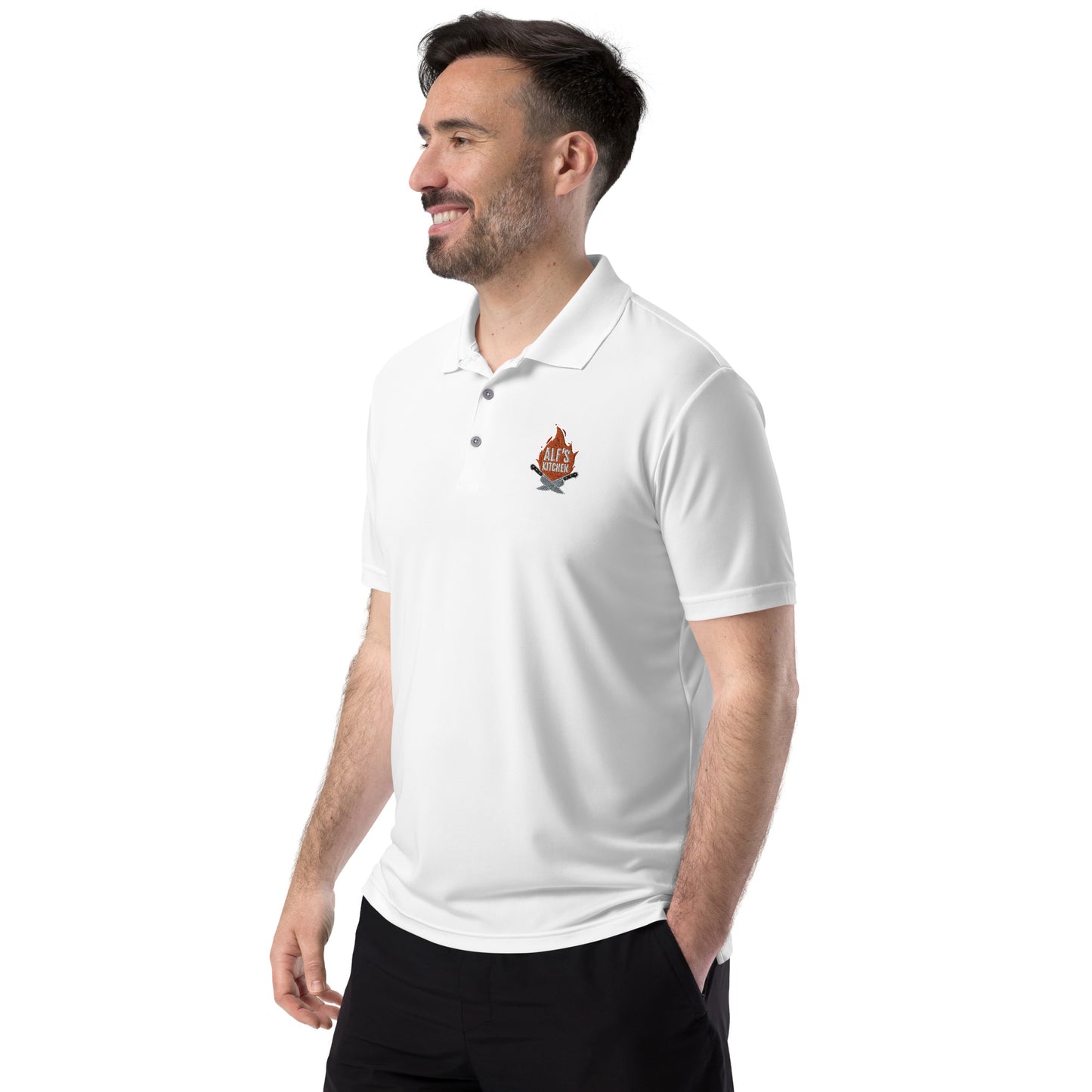 Alf's Kitchen - adidas performance polo shirt