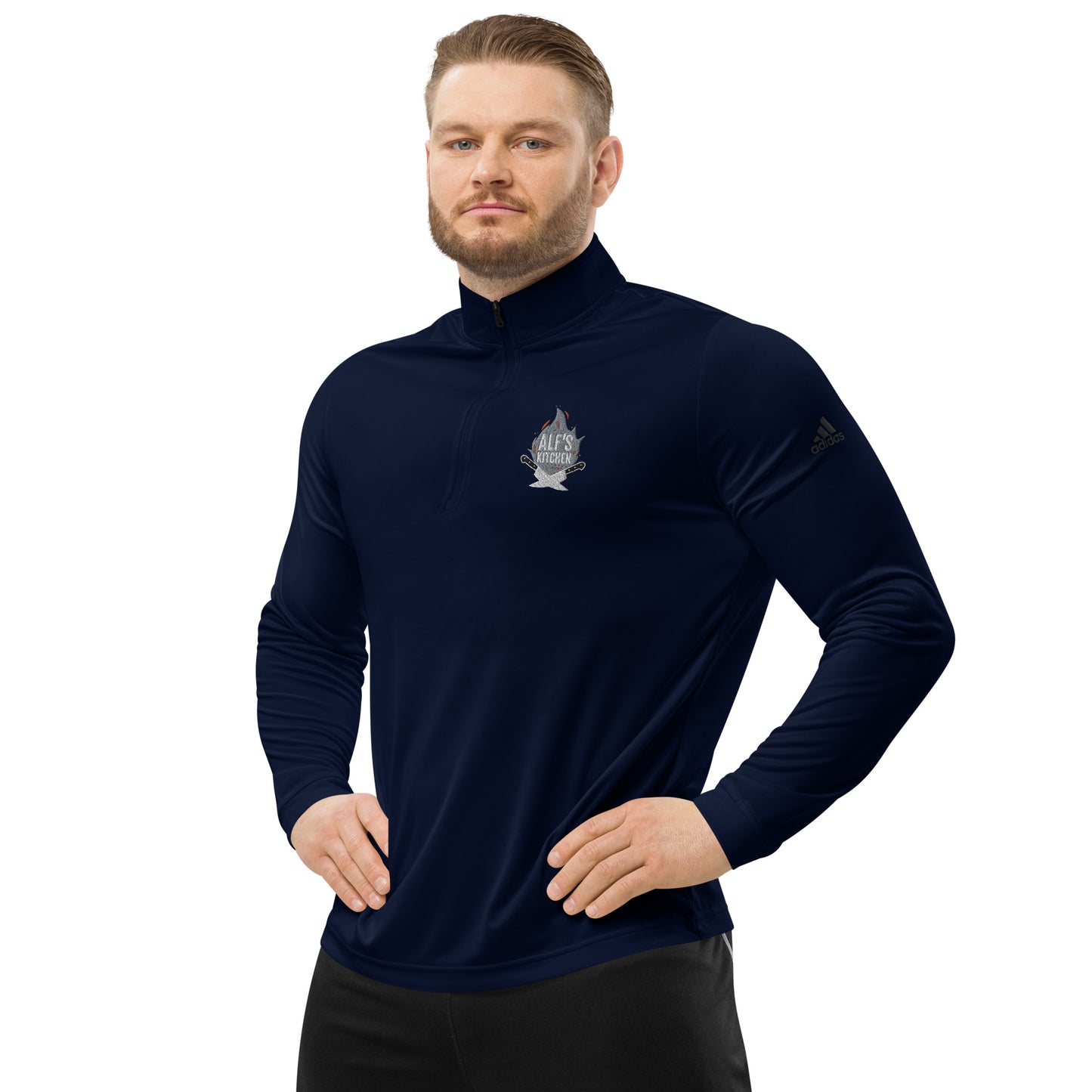 Alf's Kitchen - Quarter zip pullover