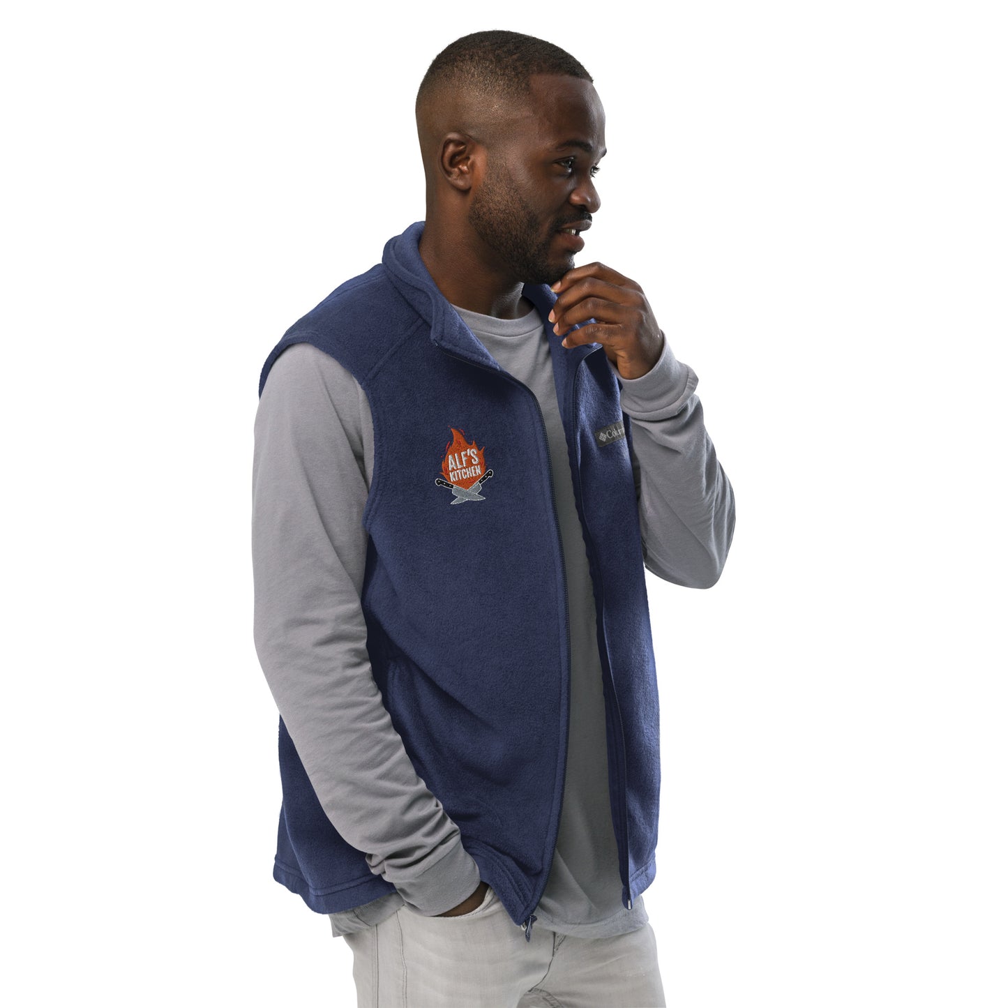 Men’s Columbia fleece vest