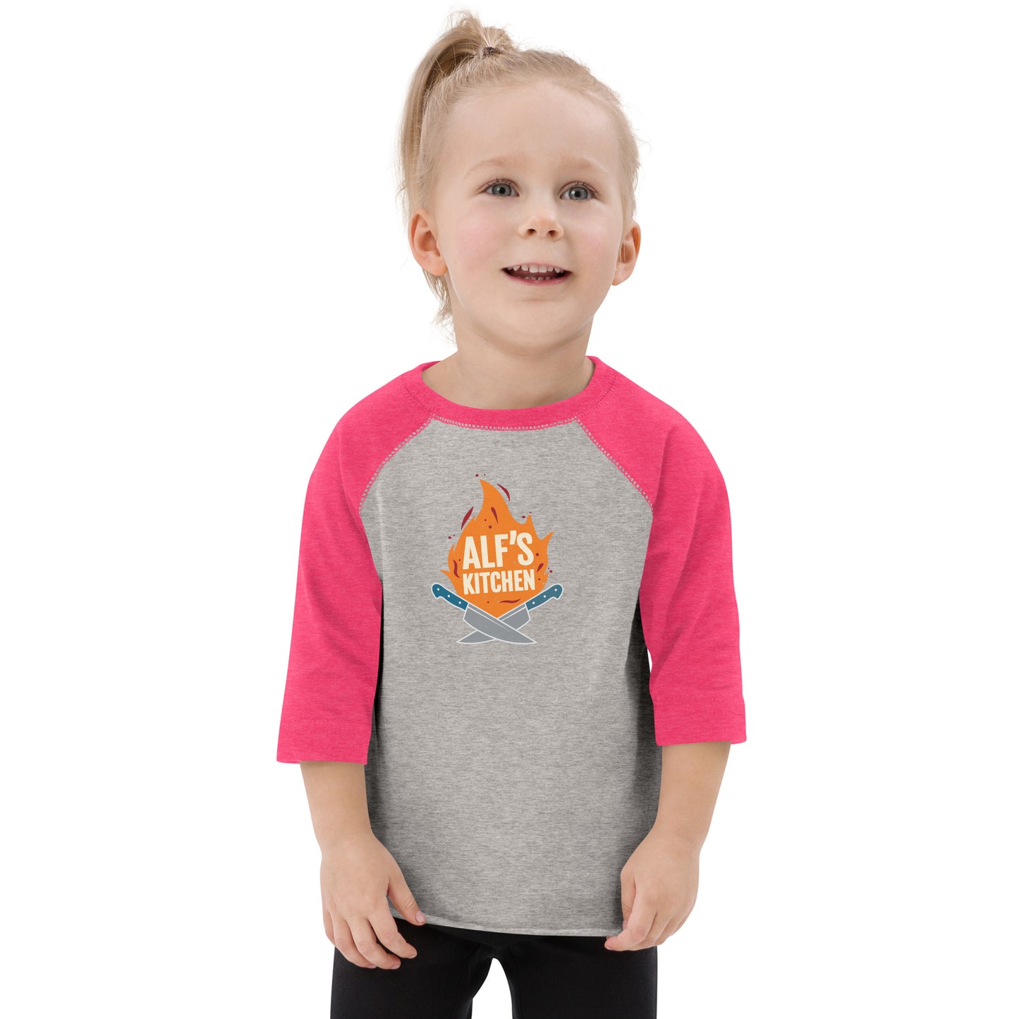 Alf's Kitchen - Toddler baseball shirt