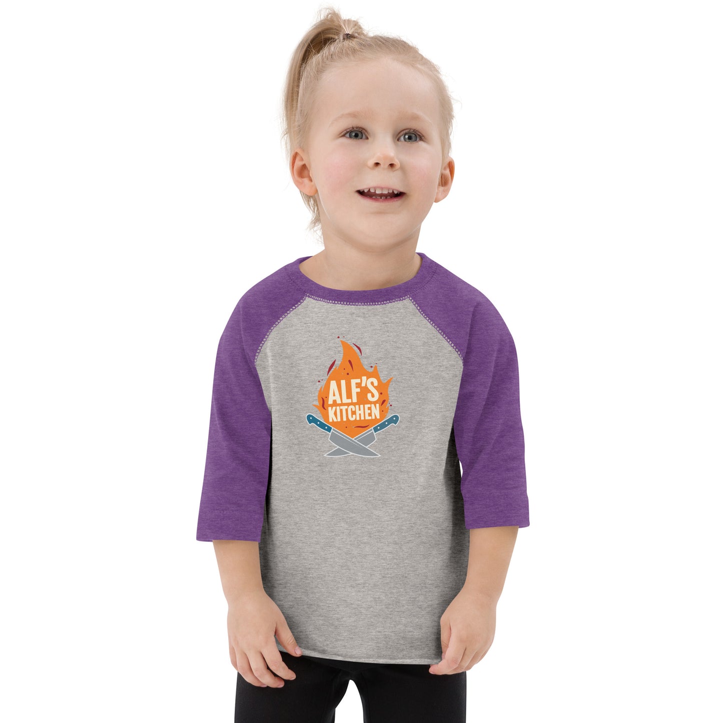 Alf's Kitchen - Toddler baseball shirt