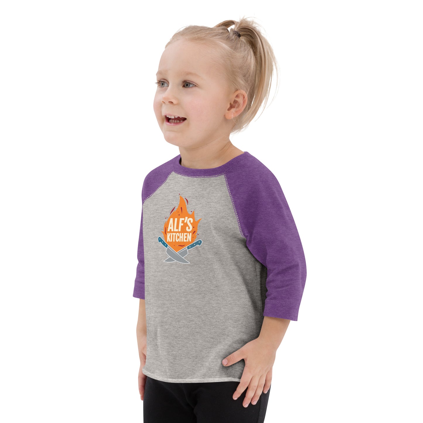 Alf's Kitchen - Toddler baseball shirt