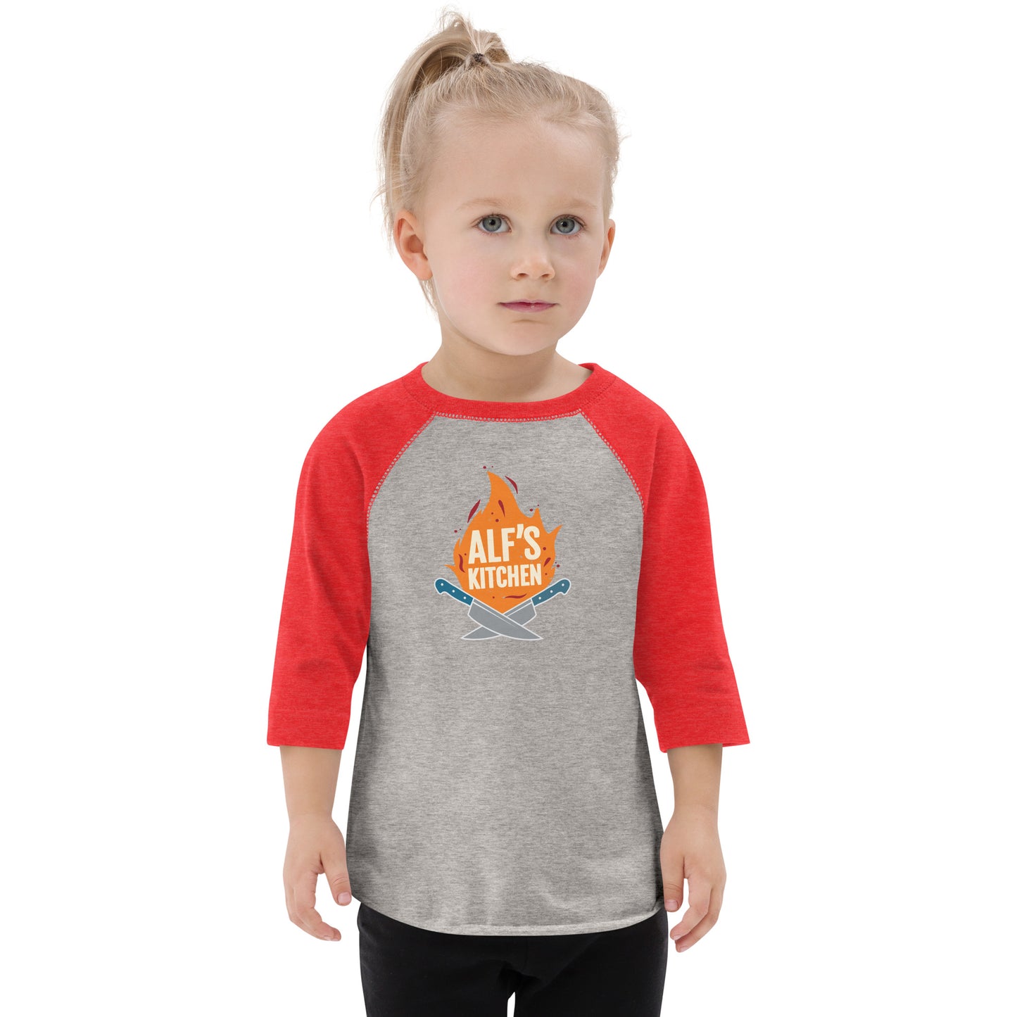 Alf's Kitchen - Toddler baseball shirt