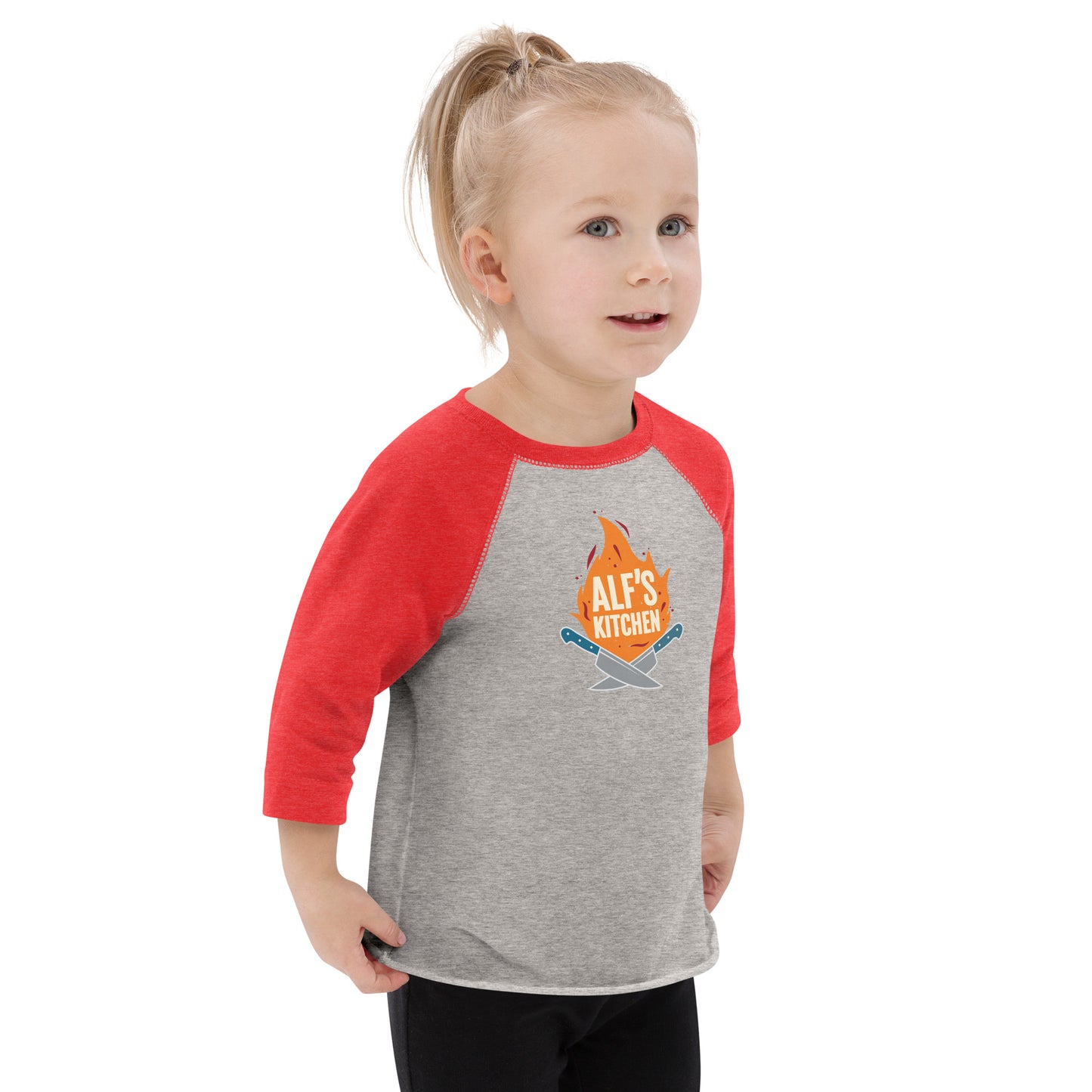 Alf's Kitchen - Toddler baseball shirt