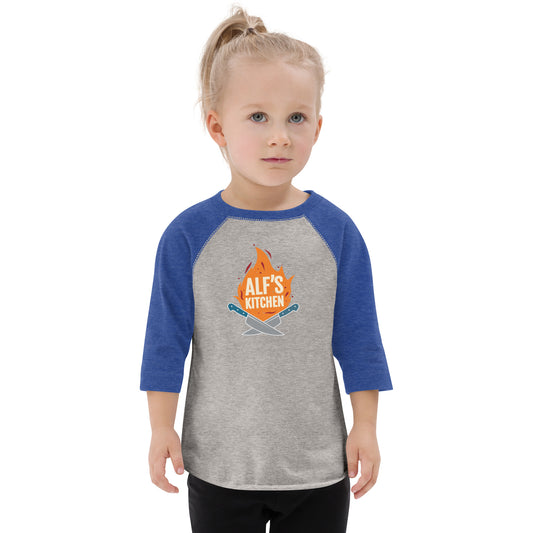 Alf's Kitchen - Toddler baseball shirt