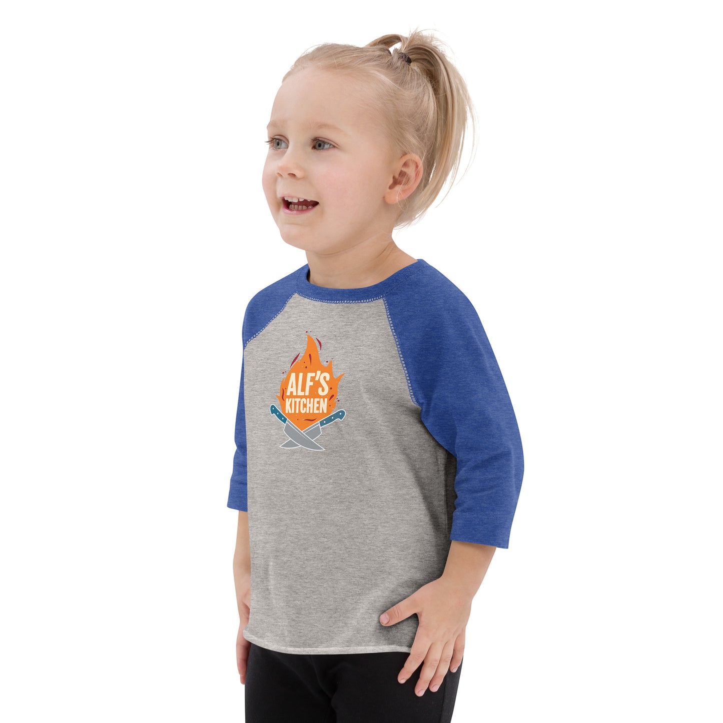 Alf's Kitchen - Toddler baseball shirt