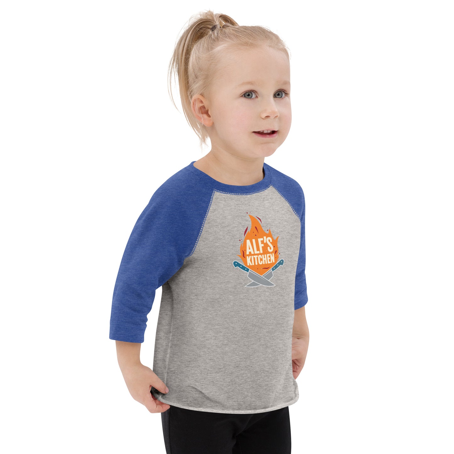 Alf's Kitchen - Toddler baseball shirt