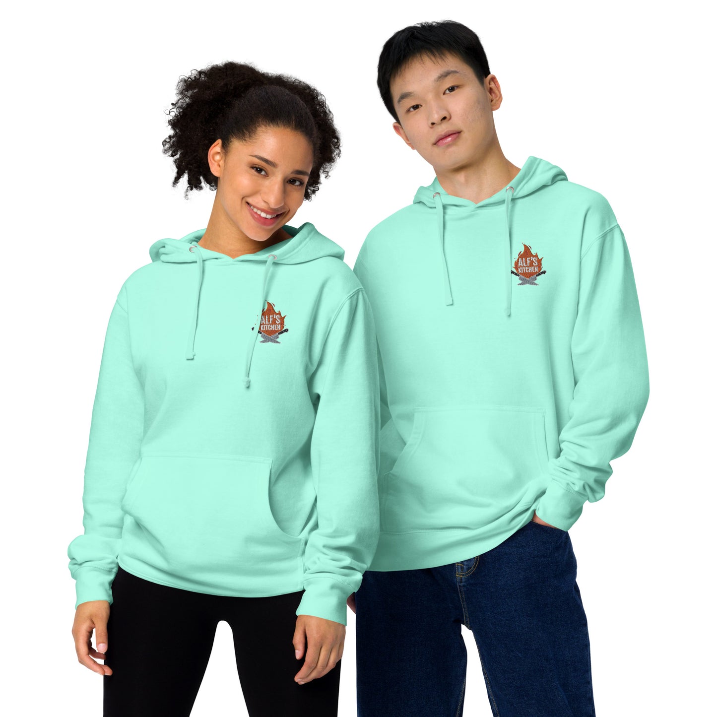 Unisex midweight hoodie