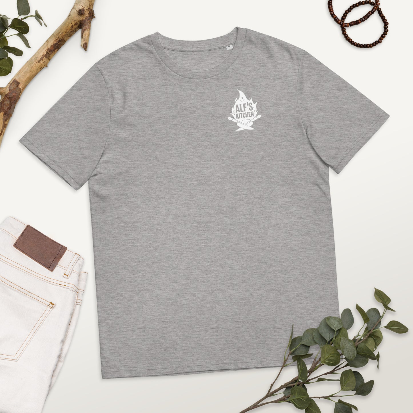 Alf's Kitchen Unisex organic cotton t-shirt