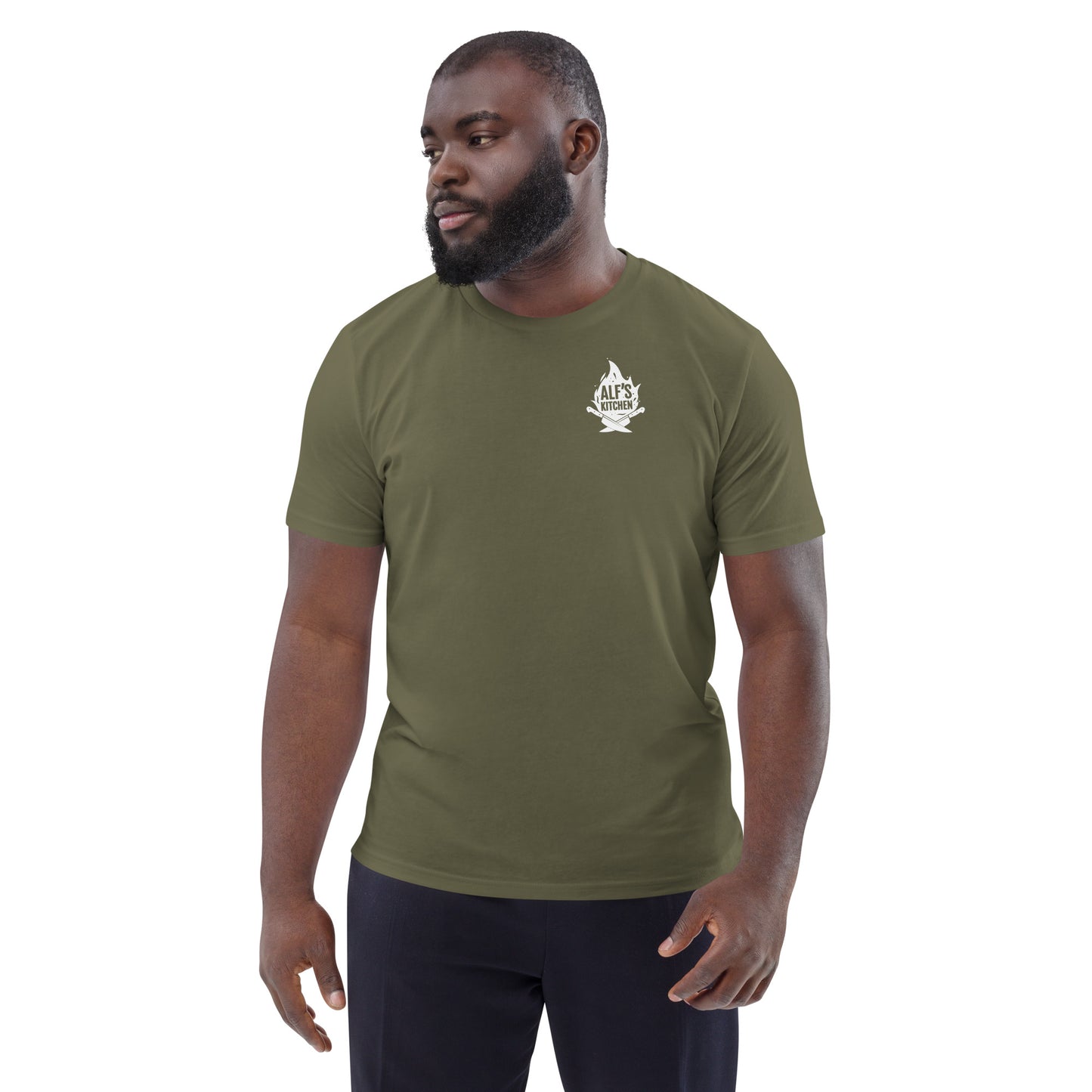 Alf's Kitchen Unisex organic cotton t-shirt