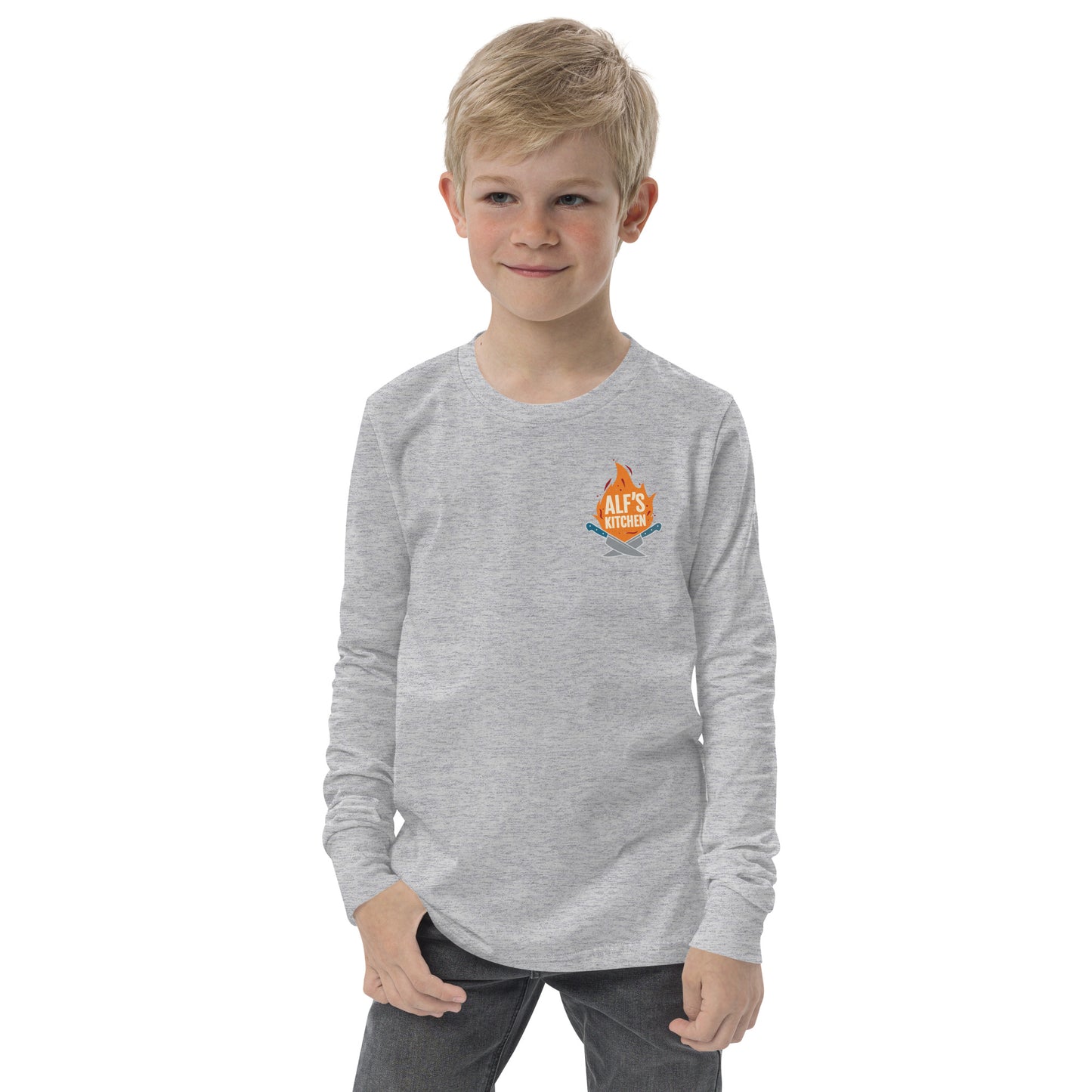 Alf's Kitchen - Youth long sleeve tee