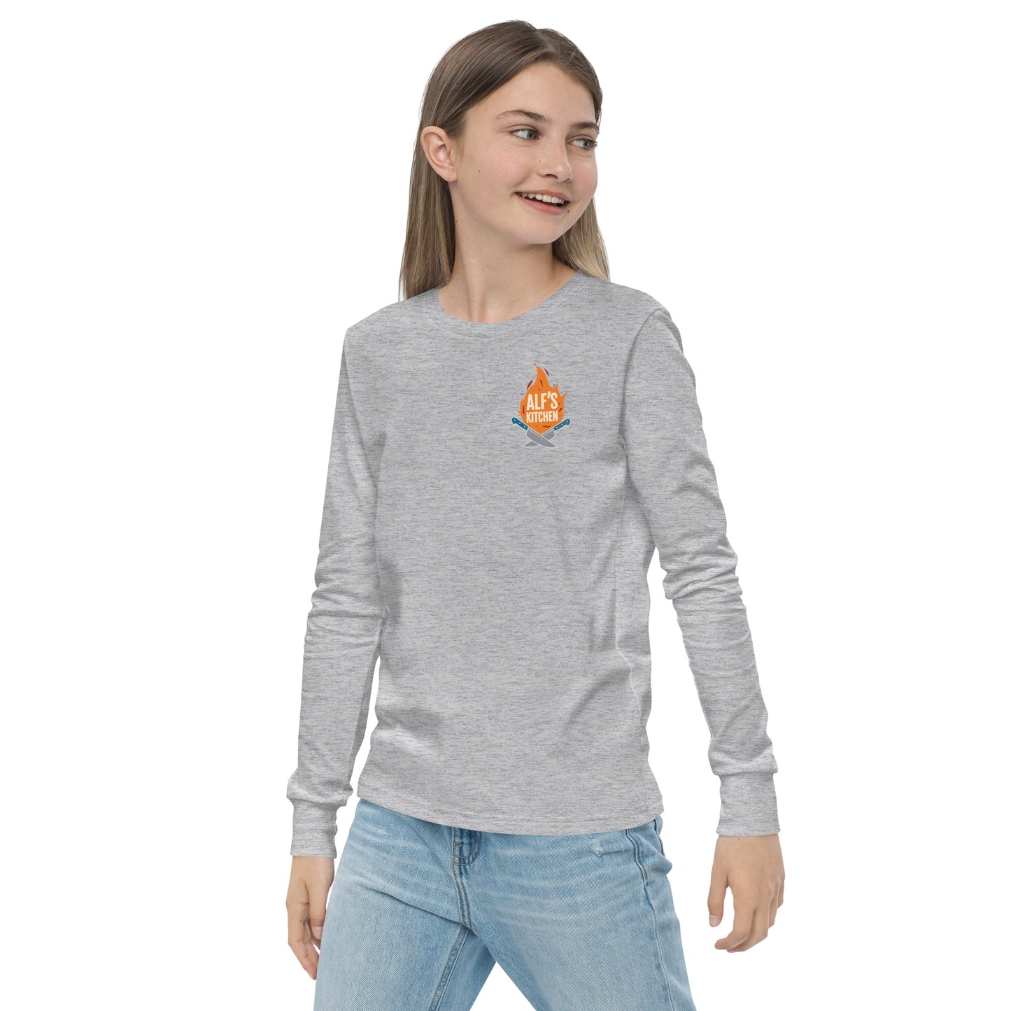 Alf's Kitchen - Youth long sleeve tee