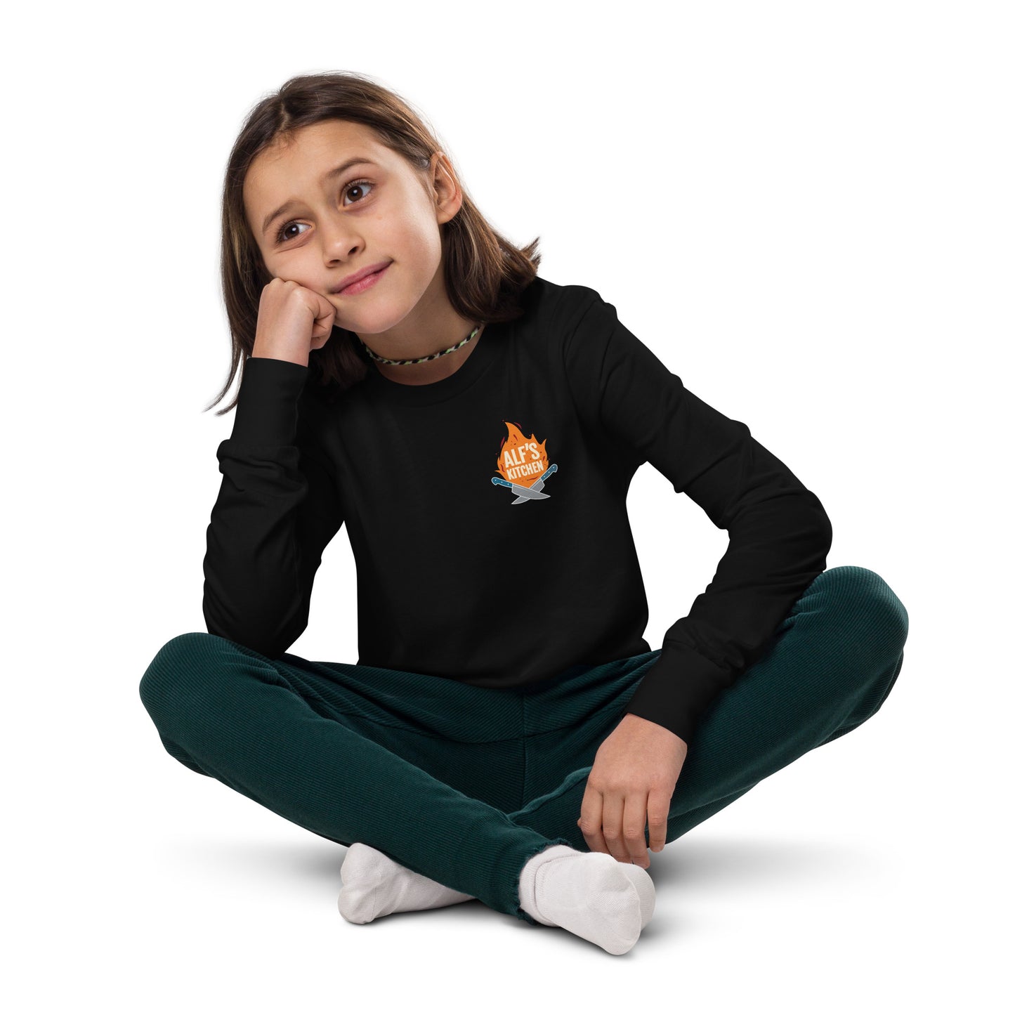 Alf's Kitchen - Youth long sleeve tee