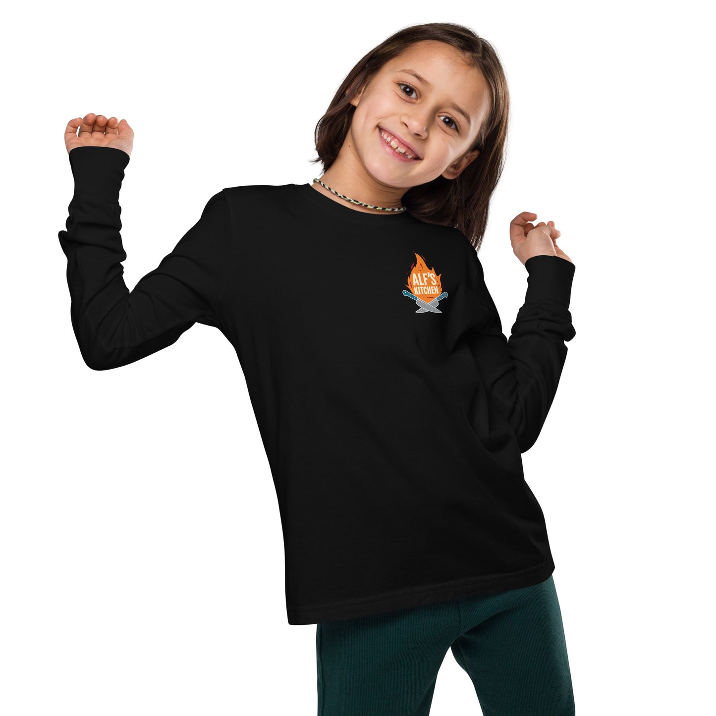 Alf's Kitchen - Youth long sleeve tee