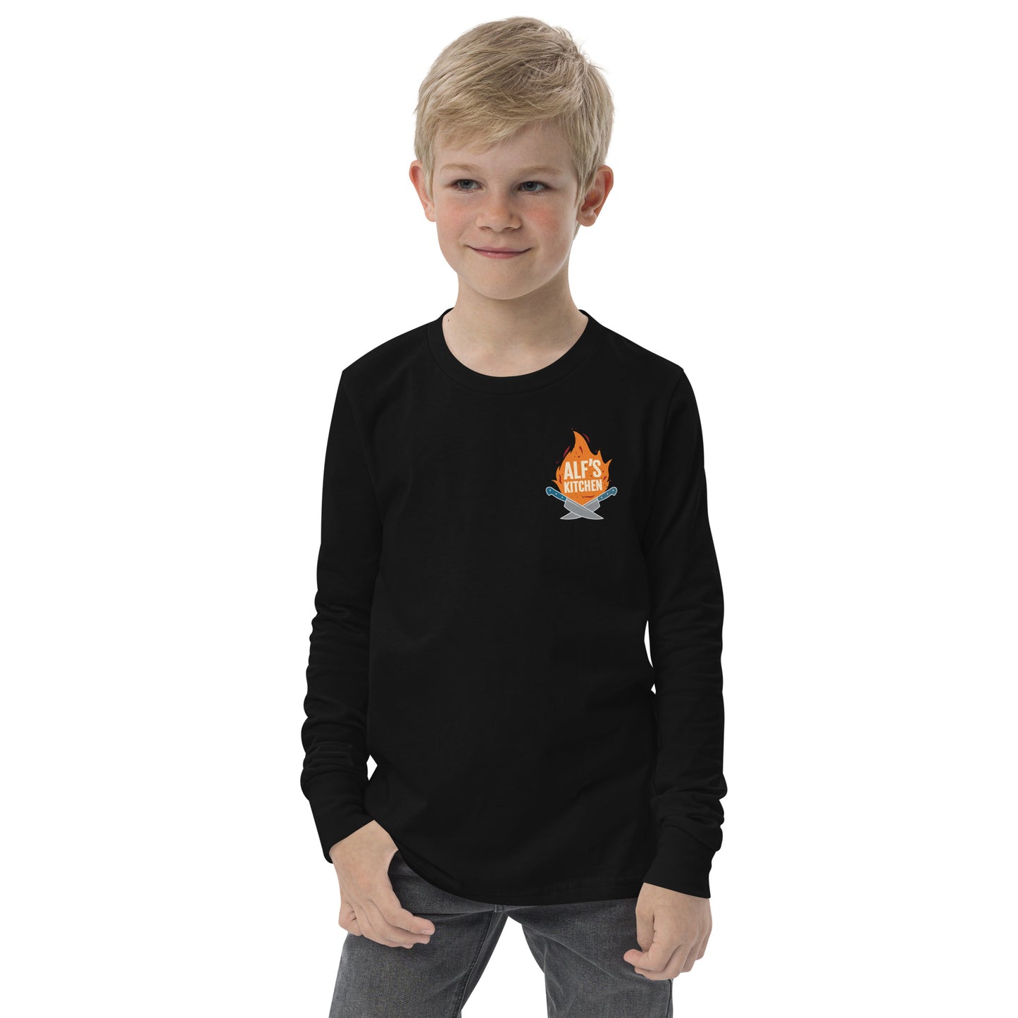 Alf's Kitchen - Youth long sleeve tee