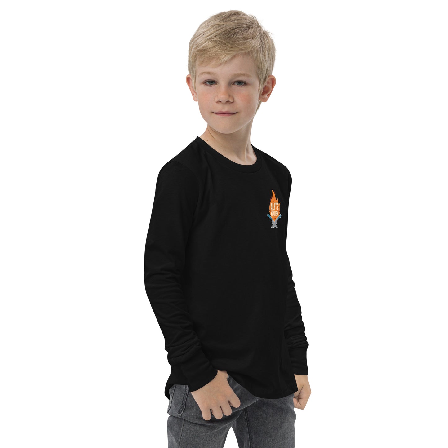 Alf's Kitchen - Youth long sleeve tee