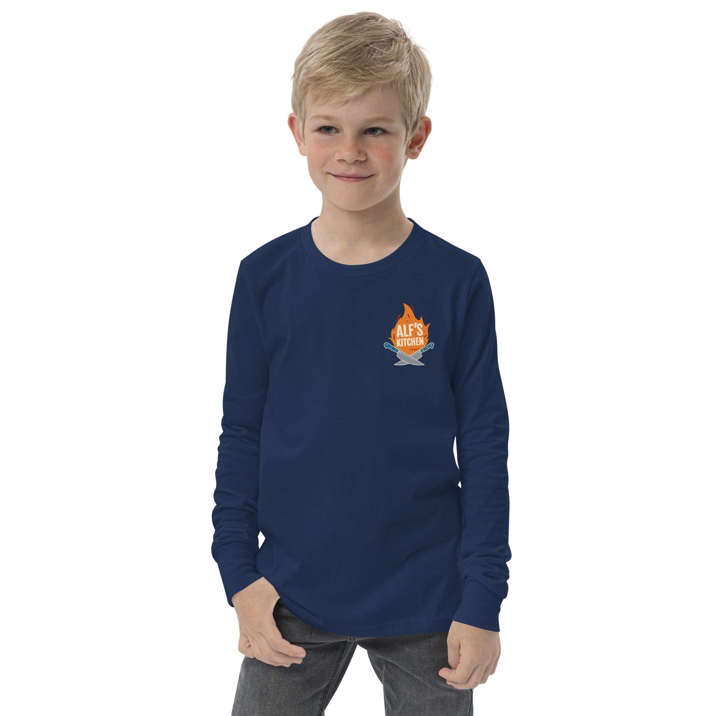 Alf's Kitchen - Youth long sleeve tee