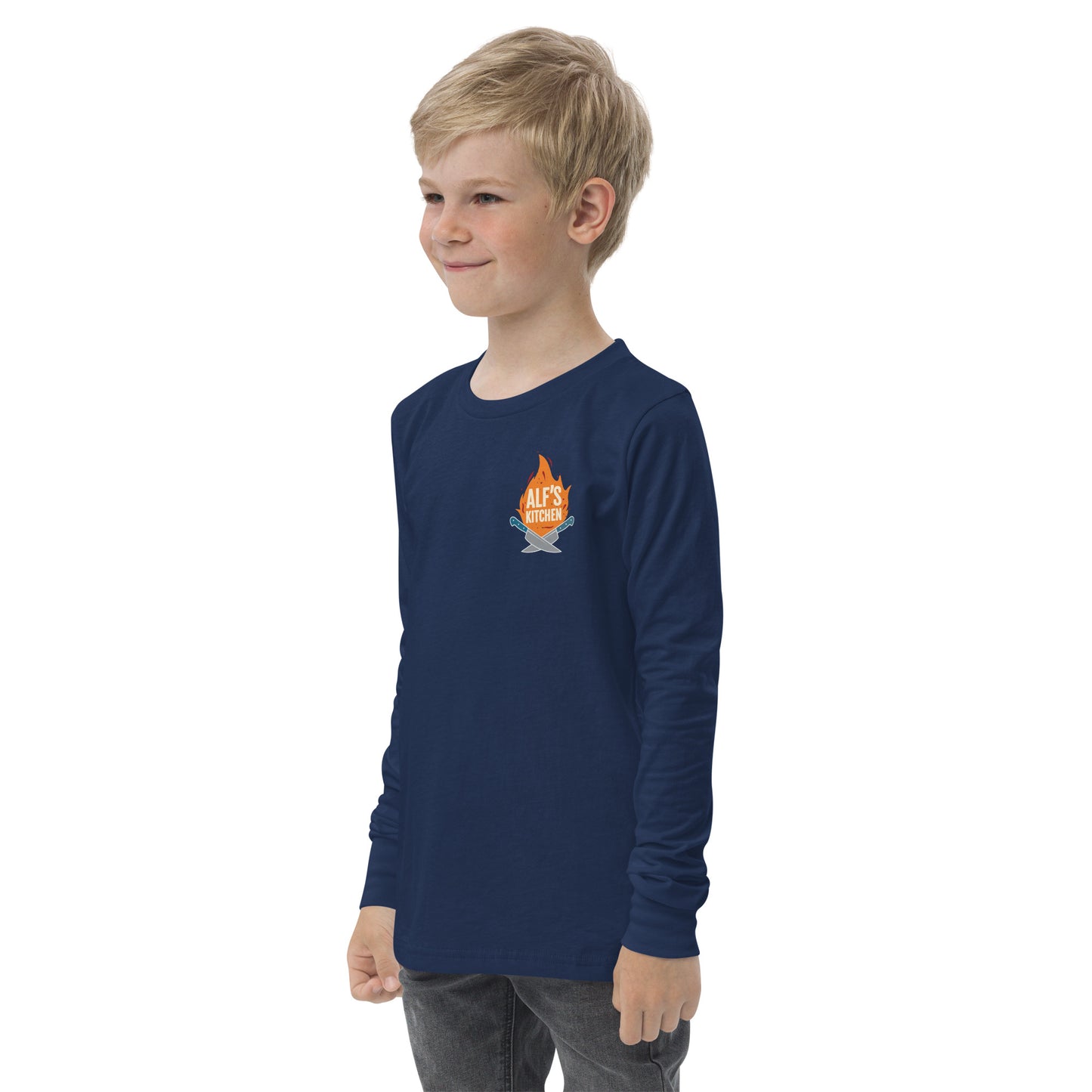 Alf's Kitchen - Youth long sleeve tee