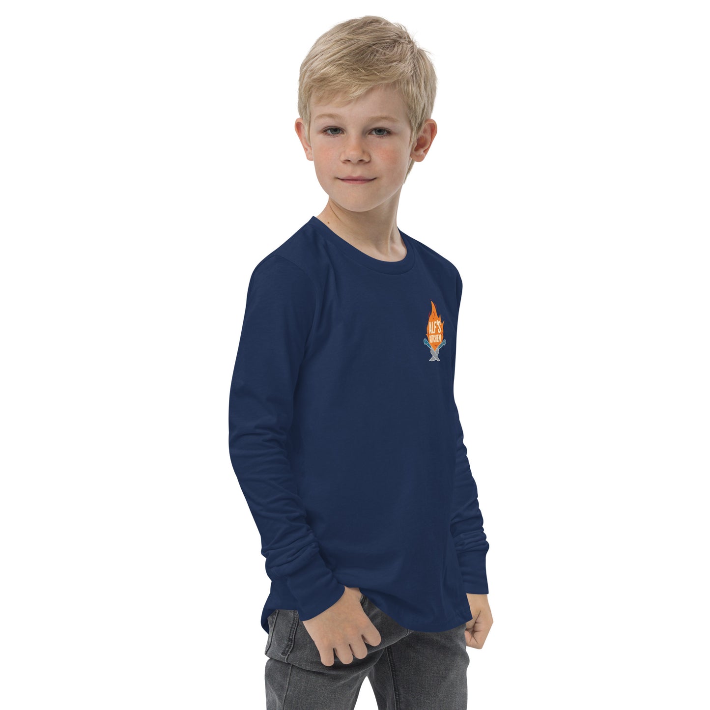 Alf's Kitchen - Youth long sleeve tee