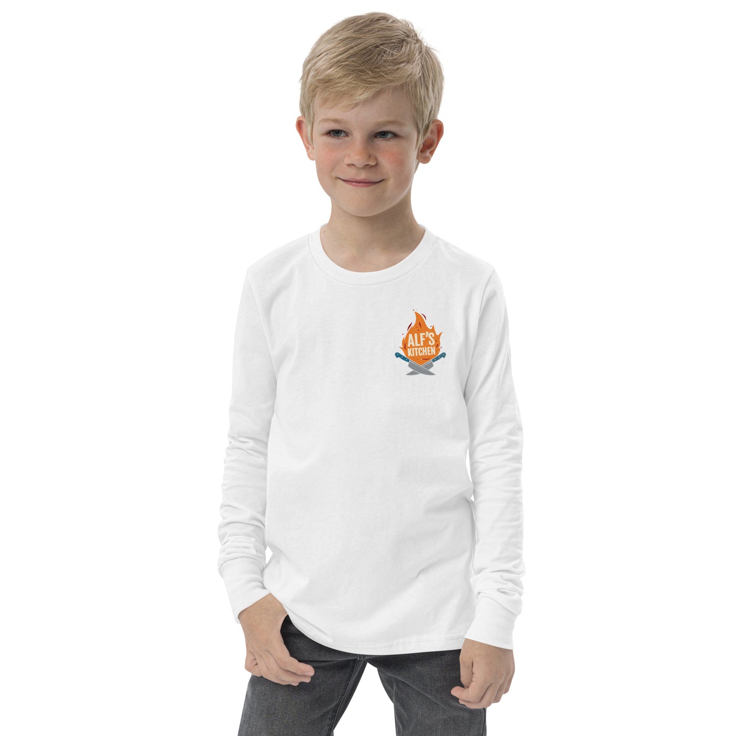 Alf's Kitchen - Youth long sleeve tee