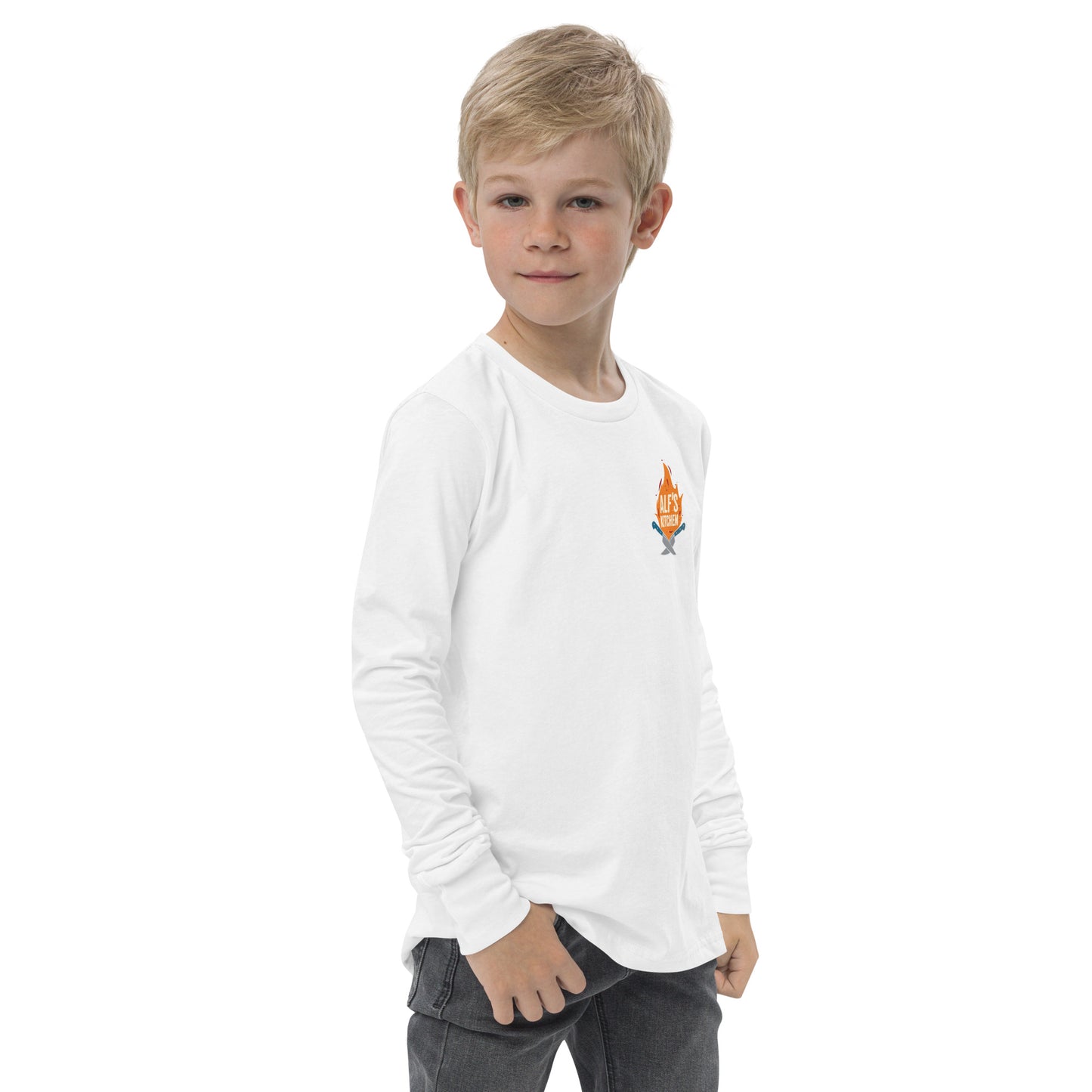 Alf's Kitchen - Youth long sleeve tee